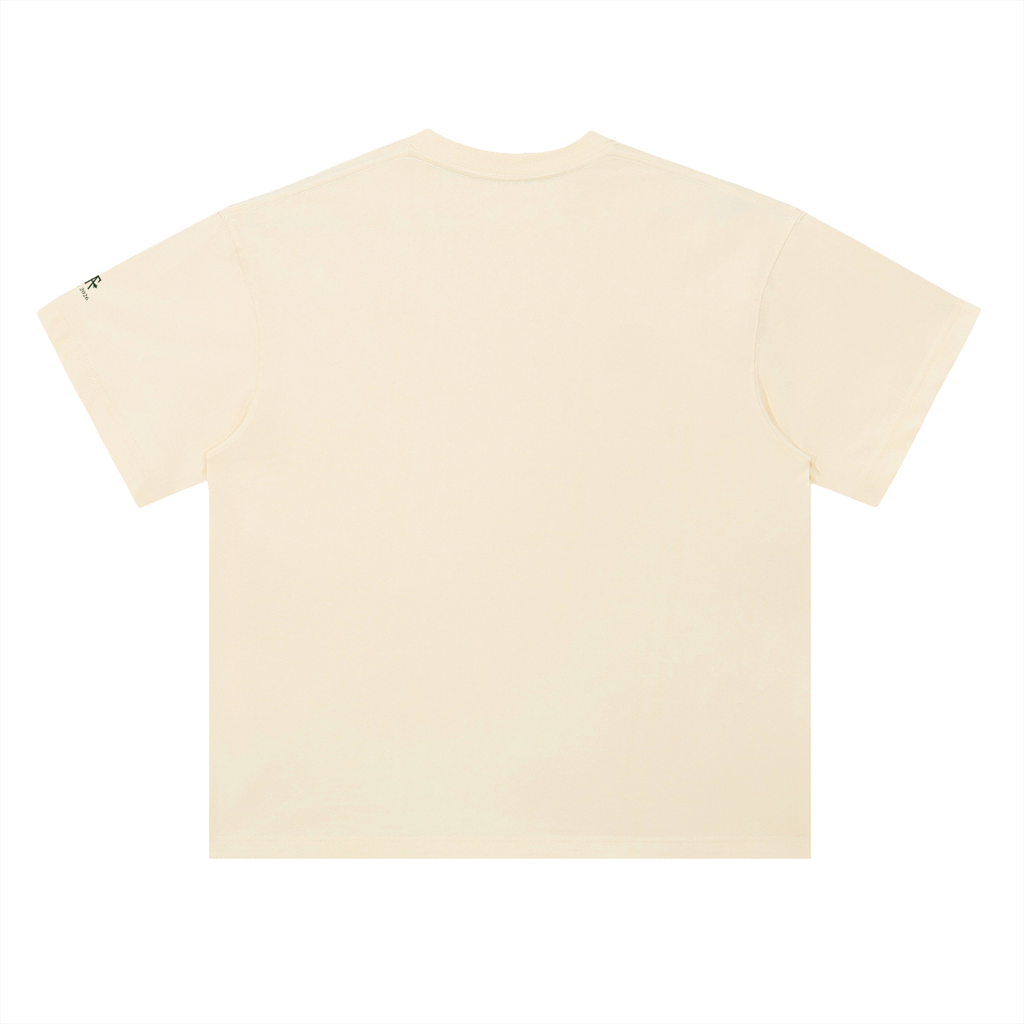 Young MacDonald's Farm YMF Heavyweight Drop Shoulder Tee – Unisex 100% Cotton Oversized T-Shirt