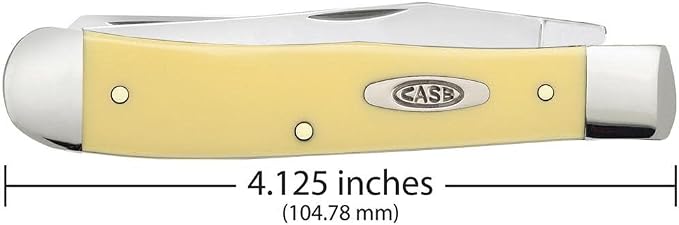 Case XX Yellow Synthetic Trapper Pocket Knife