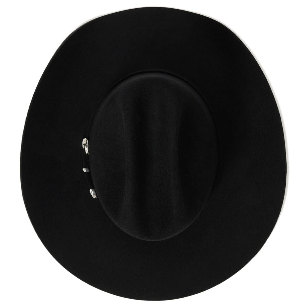 Stetson Men's 4X Corral Wool Cowboy Hat Black 7