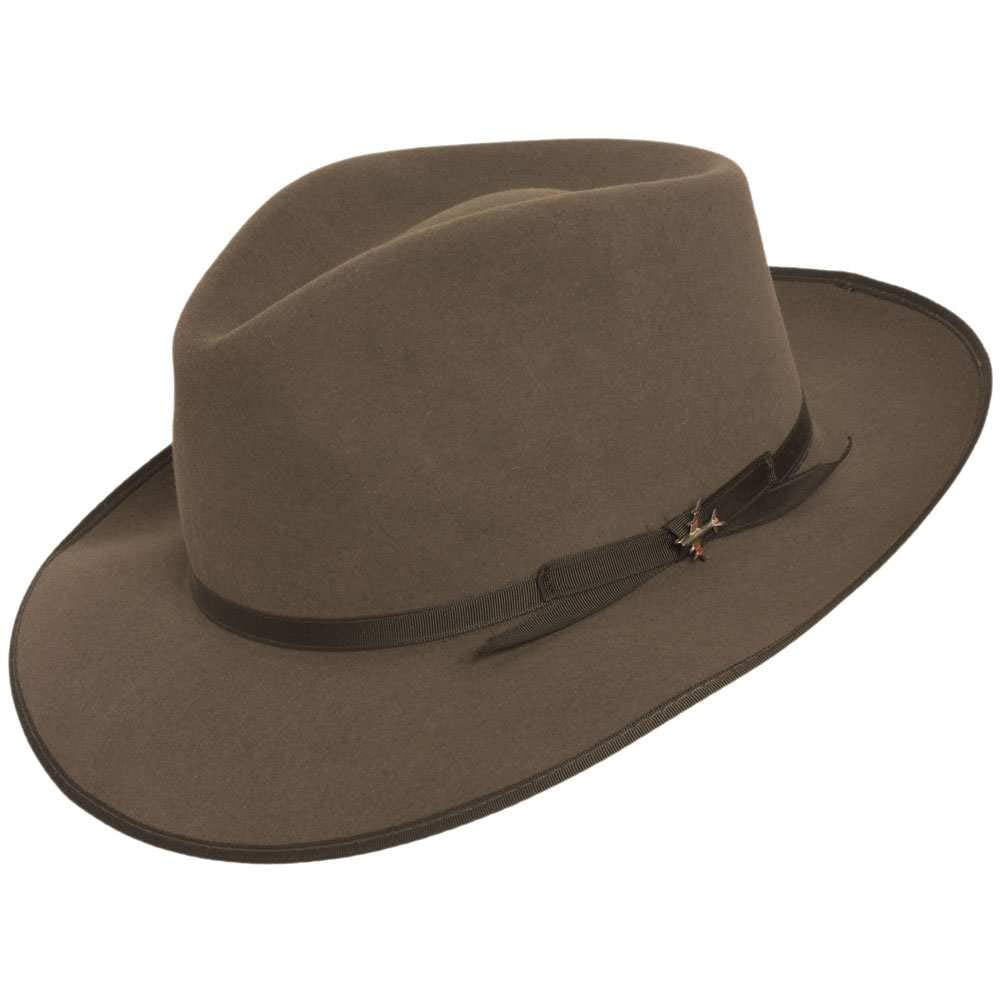 Stetson Men's Stratoliner Roayl Quality Fur Felt Hat, Caribou, 6.875