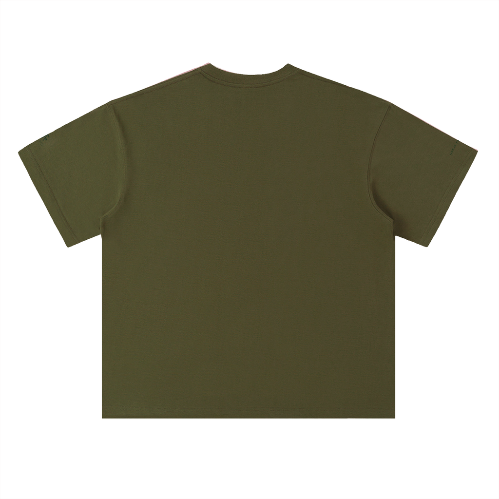 Young MacDonald's Farm Vintage Logo Tee – YMF Unisex Heavyweight Oversized Cotton T-Shirt