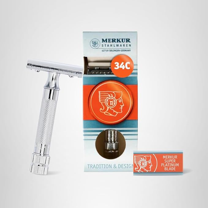 Merkur 34C Double Edge Safety Razor