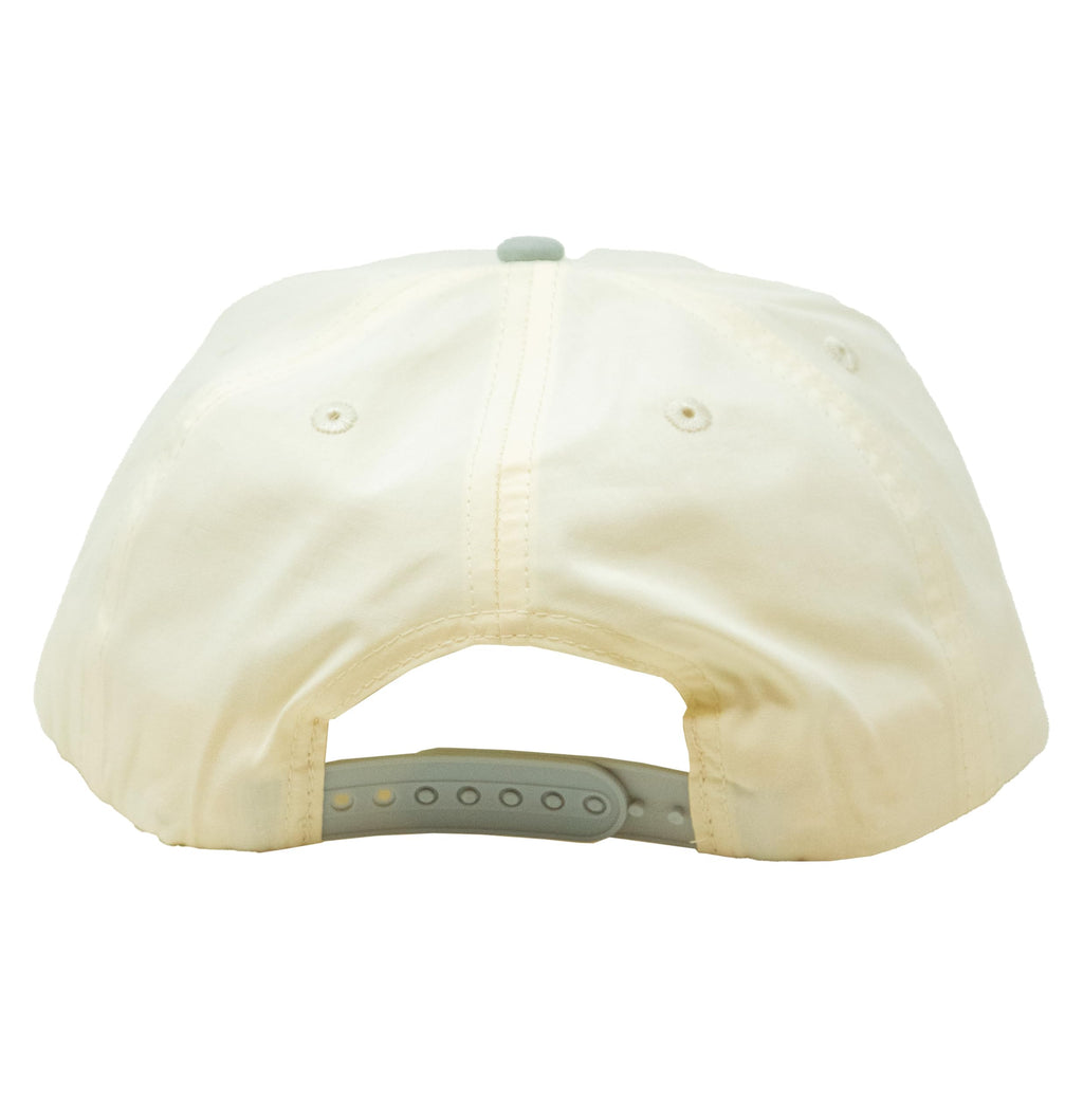 WHISKEY BENT HAT CO. Whiskey Ranch Vintage Style Adjustable Roped Bill Snapback Hats (US, Alpha, One Size, Stripe Yellow/Sage)