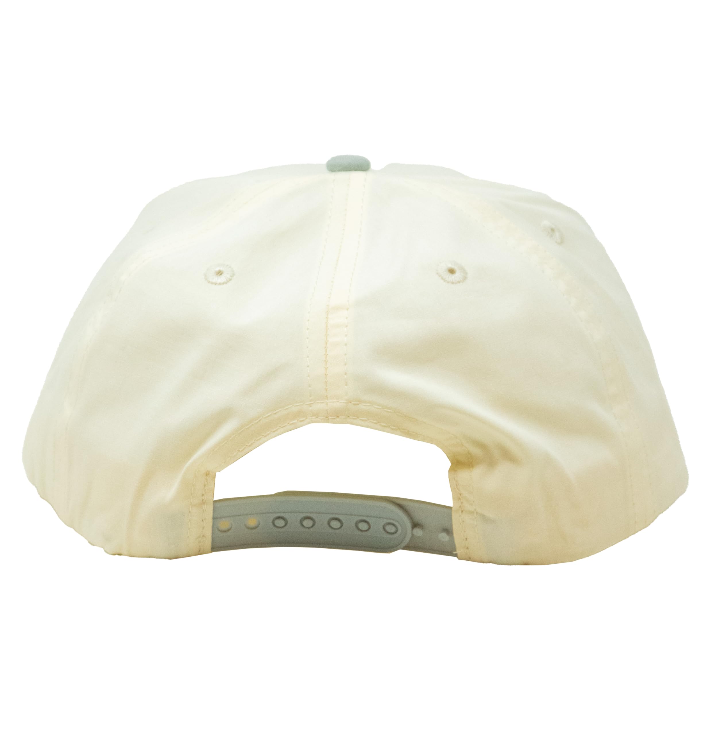 WHISKEY BENT HAT CO. Whiskey Ranch Vintage Style Adjustable Roped Bill Snapback Hats (US, Alpha, One Size, Stripe Yellow/Sage)