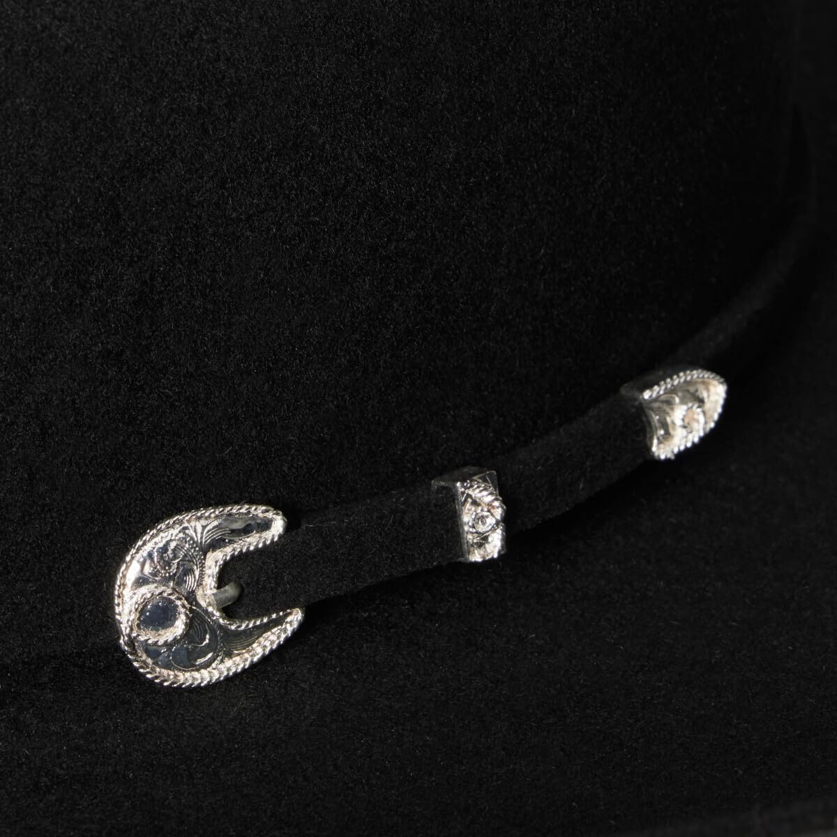 Stetson Men's 4X Corral Wool Cowboy Hat Black 7