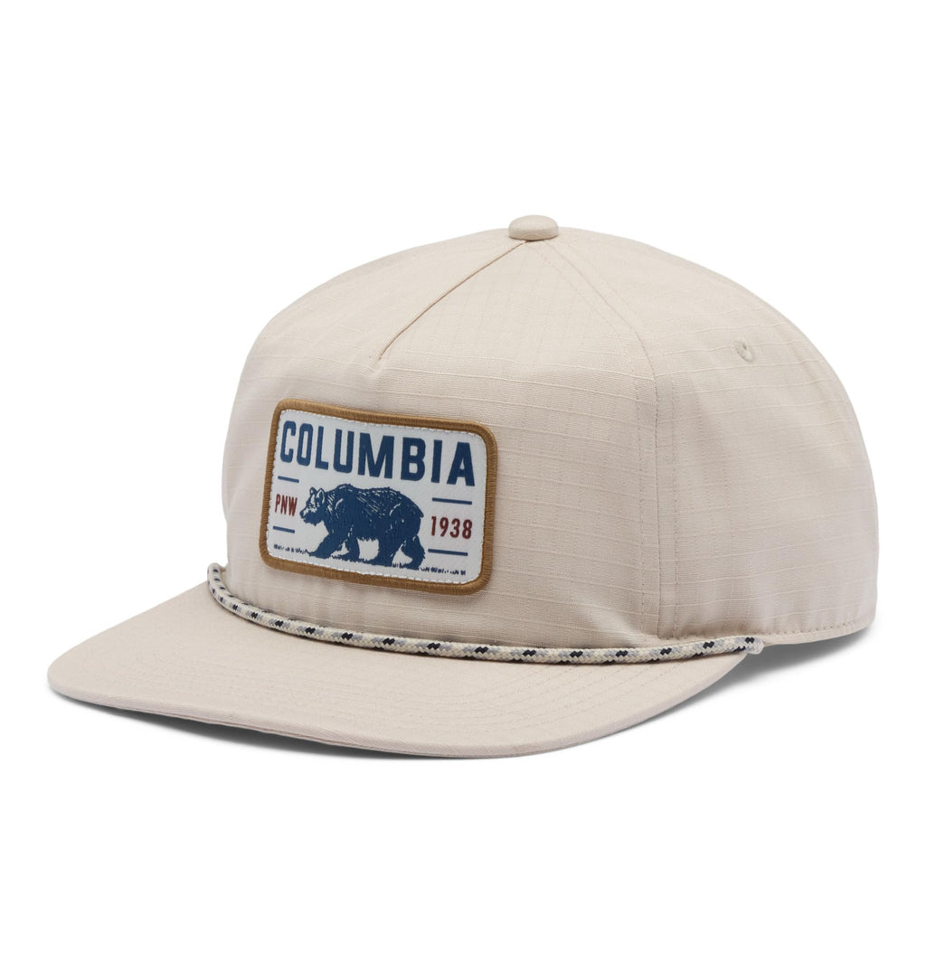 Columbia Unisex Ratchet Strap Snap Back Hat, Dark Stone/Bear, One Size