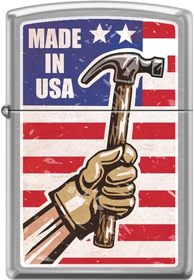 Zippo Classic Brushed Chrome Windproof Lighter