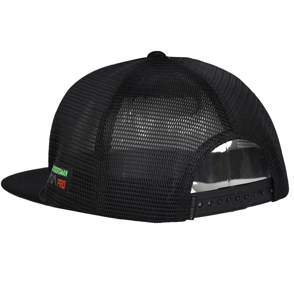 EDTREK Elite Youth Country Hat for Big Kids - Boys Snapback Hat with Flat Brim (Big Boss - Bass Black)