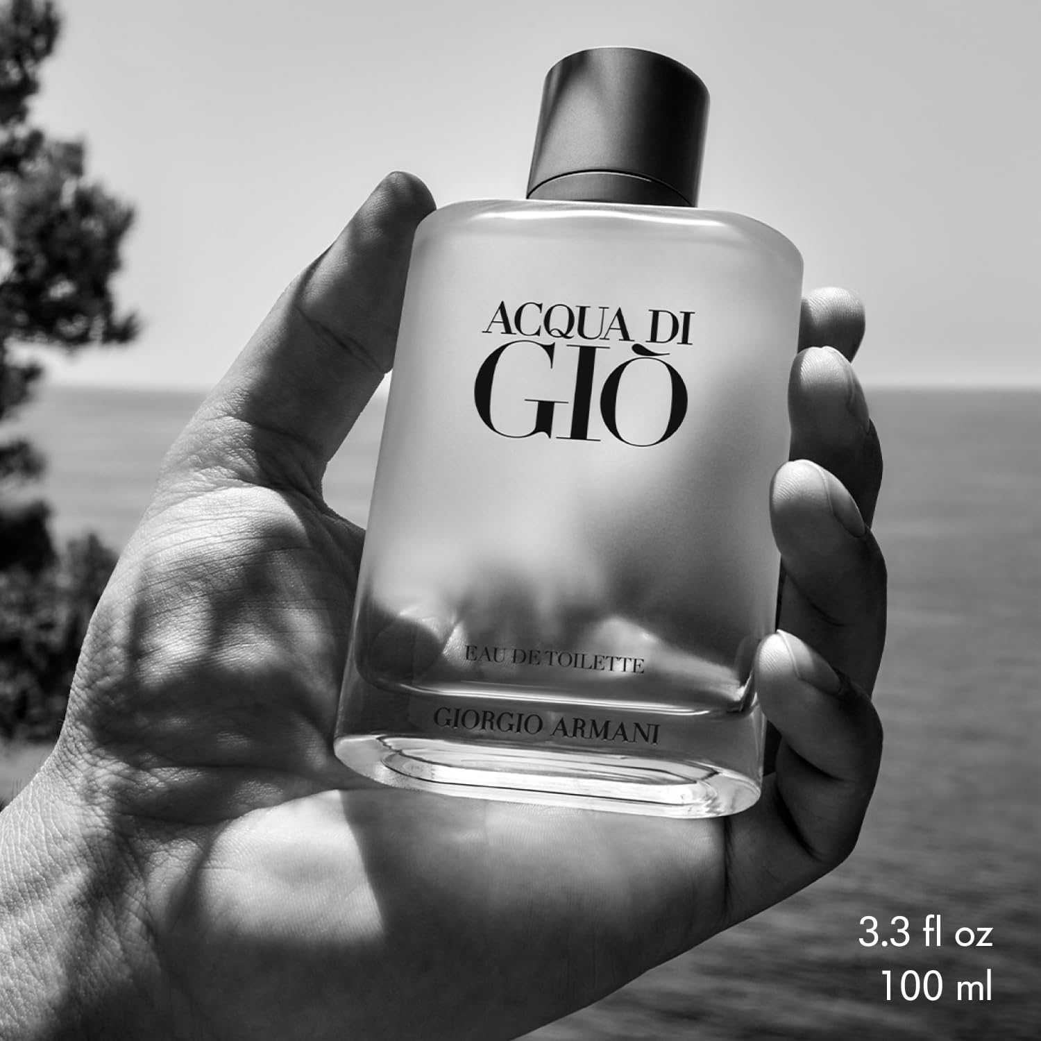 Armani Beauty - Acqua di Gio - Eau de Toilette - Cologne for Men - Long Lasting Fragrance with Bergamot notes, Jasmine, White Musks, Patchouli & Cedarwood – 1.0 Fl Oz