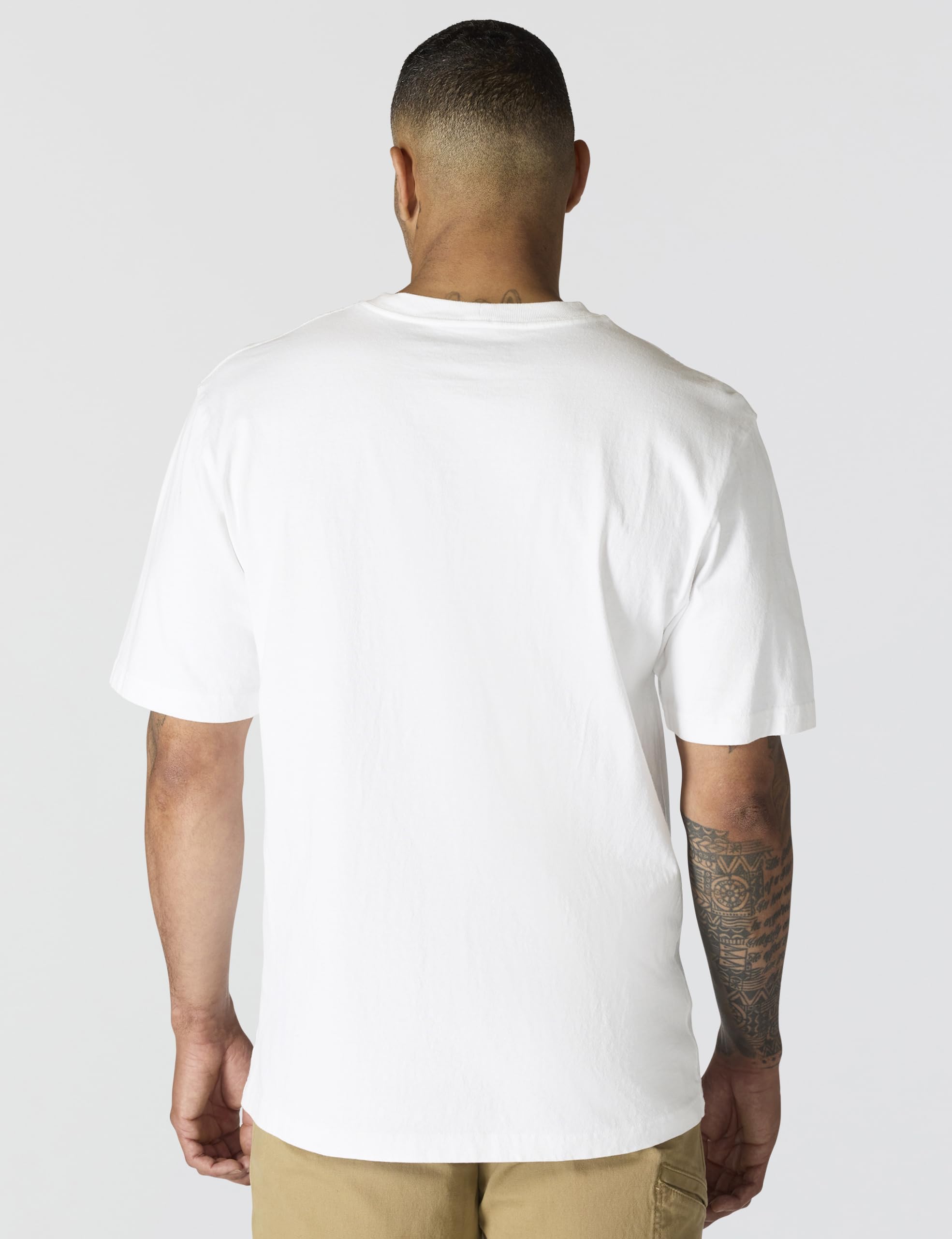 Carhartt Men's Iconic K87 Pocket T-Shirt, White, Large