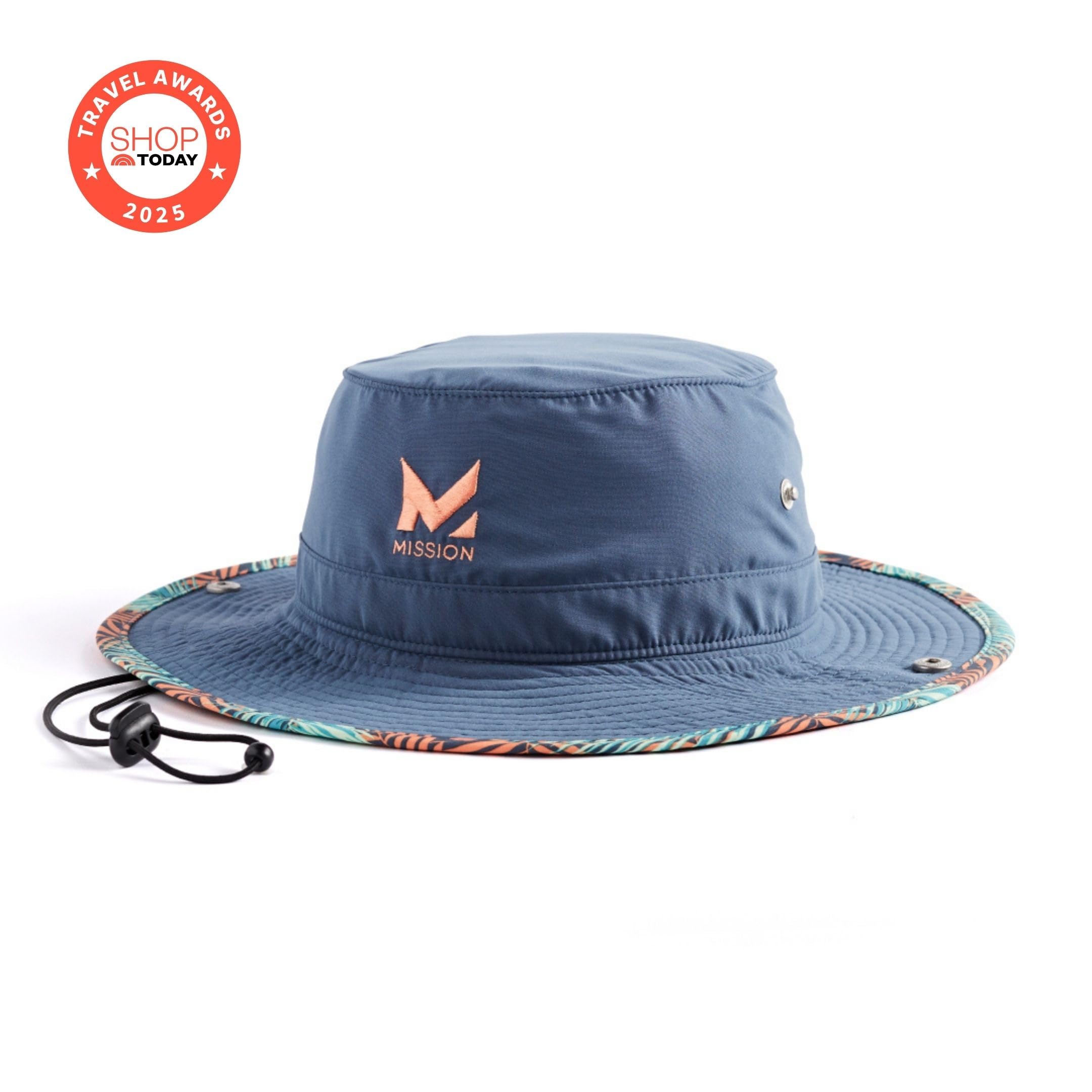 MISSION Cooling UPF Bucket Hat - Unisex Sun Hat for Hiking, Golfing & Fishing - Sweat & Water Activated Technology