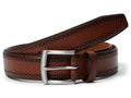 Johnston & Murphy Perfed Edge Belt Cognac 42" Waist