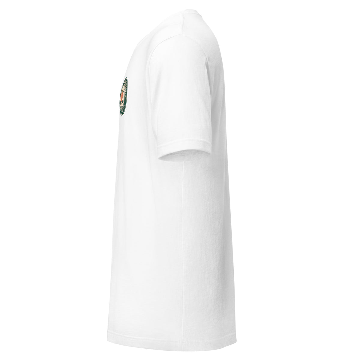 Young MacDonald's Forefarmers Club Tee in white, left side view